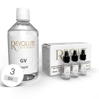 Pack Base - 100%VG - 3mg - 200ML - Revolute