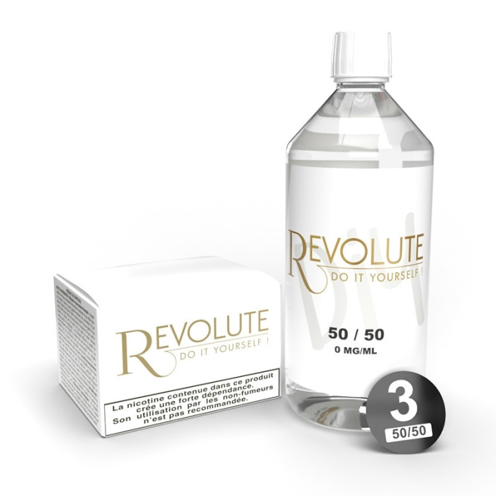 Base - 50PG/50VG - 3mg - 1L - Revolute