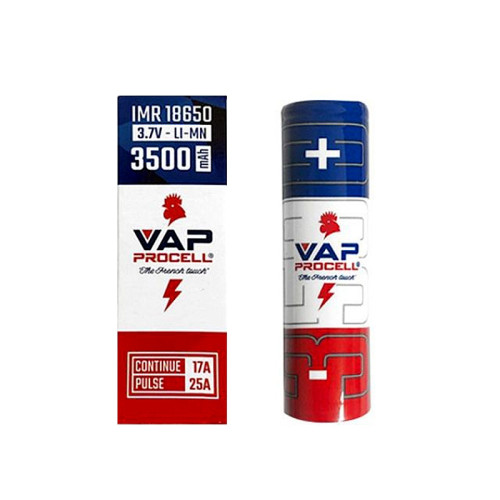Accu - 18650 - 3500mAh - Vap Procell