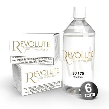 Pack Base - 30PG/70VG - 6mg - 1L - Revolute