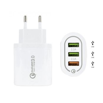 Adaptateur Secteur / 3xUSB - 2.1A