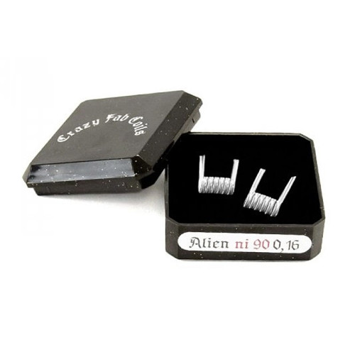 Coils - Alien - Ni90 - 0.16Ω - Crazy Fab Coil