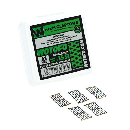 Coils - NexM Claptons S - 0.15Ω - Wotofo