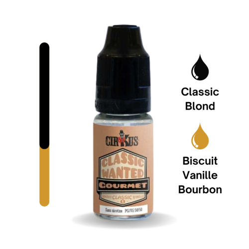 Gourmet - Classic Wanted - 10ml - Cirkus - VDLV