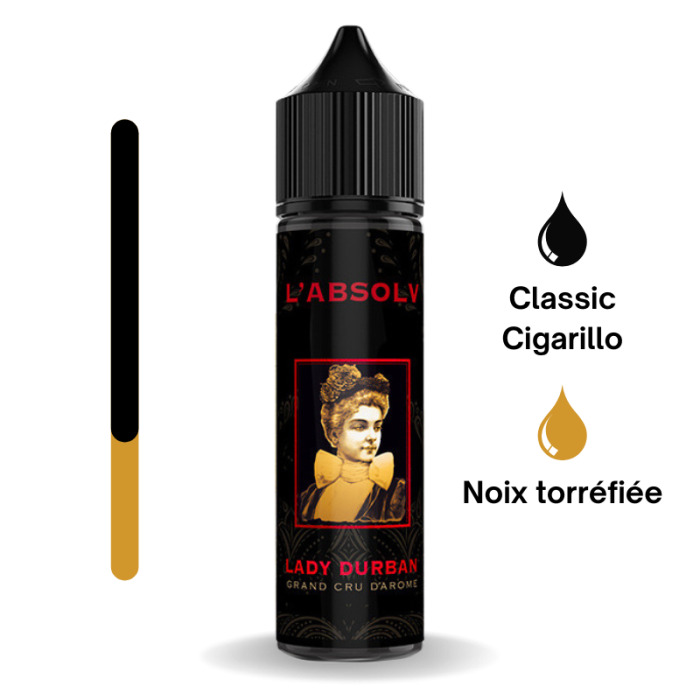 Lady Durban - 40ml + 1 Booster - Vape Cellar