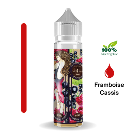 Framboise Cassis - 50ml - 1900 - Curieux