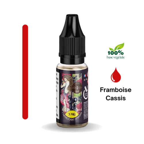 Framboise Cassis - 10ml - 1900 - Curieux