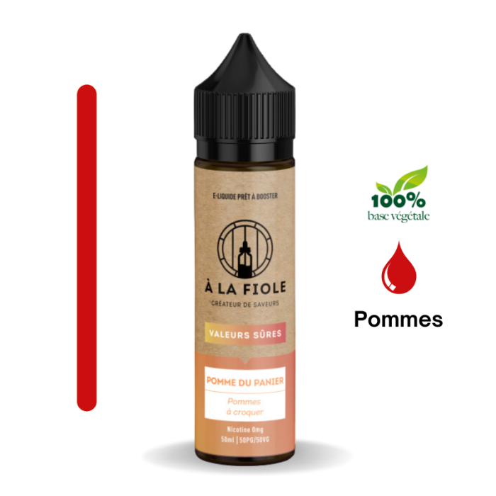 Pomme du panier - 50ml - À La Fiole