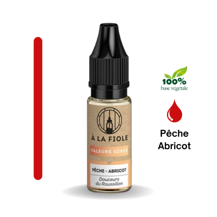 Pêche - Abricot - 10ml - À La Fiole