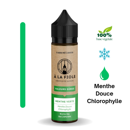 Menthe Verte - 50ml - À La Fiole