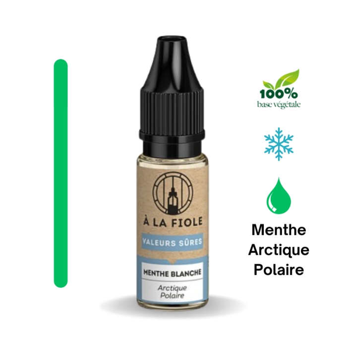 Menthe Blanche - 10ml - À La Fiole
