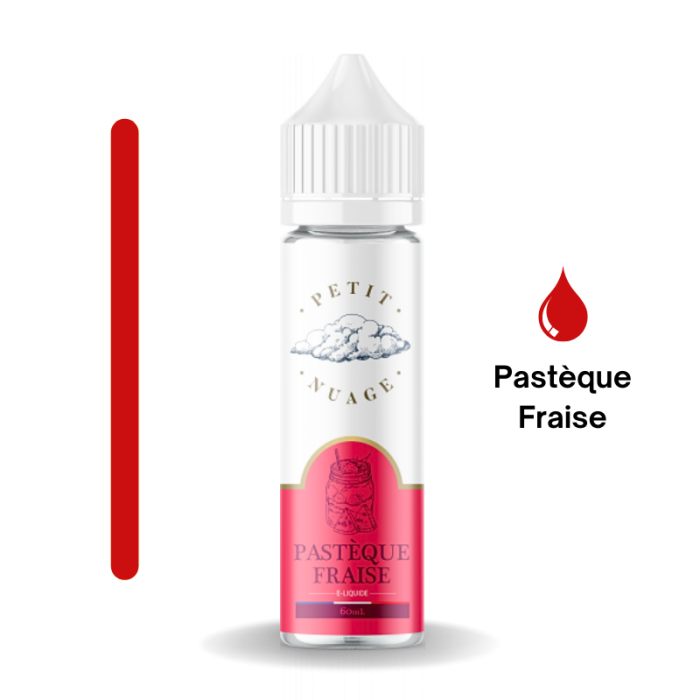 Pastèque Fraise - 60ml - Petit Nuage