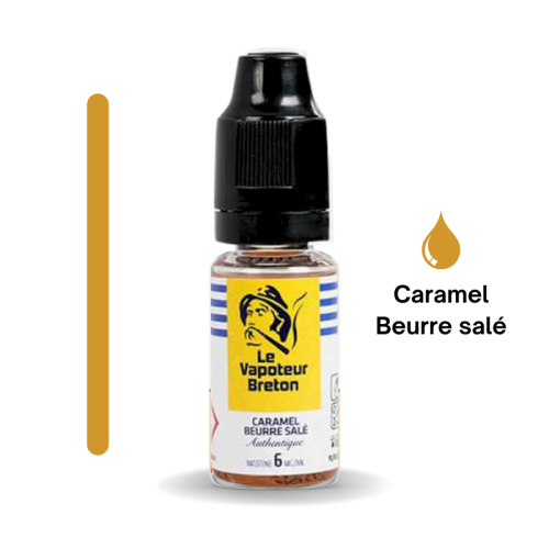 Caramel au Beurre Salé - 10ml - Le Vapoteur Breton