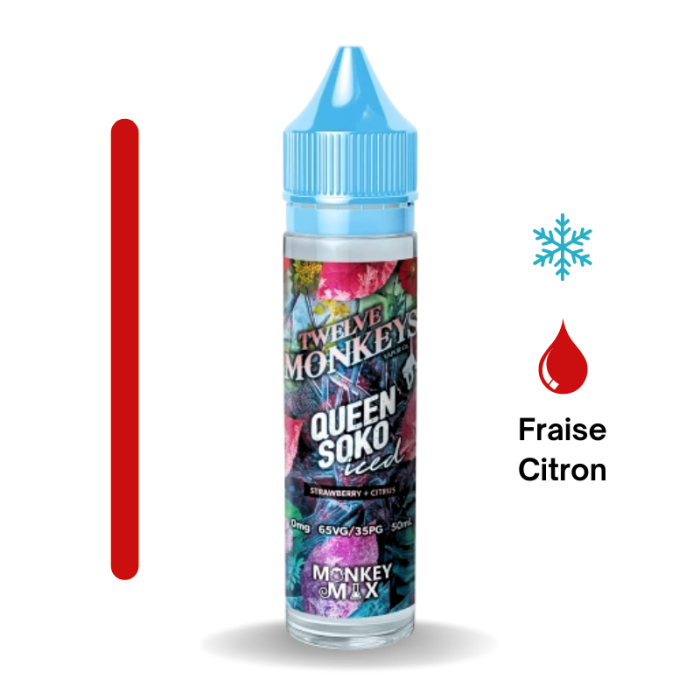 Queen Soko Iced - 50ml - Twelve Monkeys