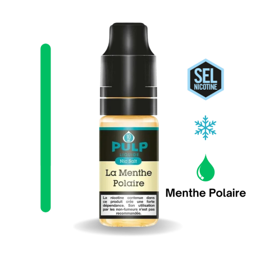 Menthe Polaire - 10ml - Sel de Nicotine - Pulp