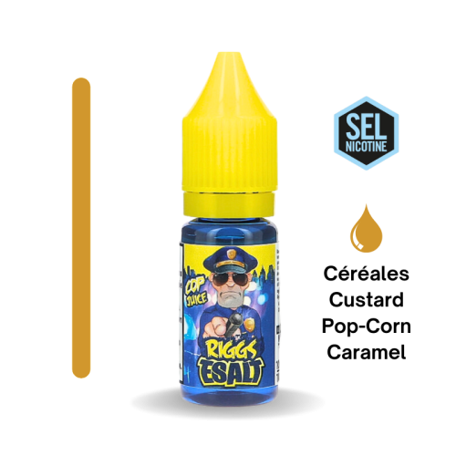 Riggs - 10ml - SALT - Cop Juice - Eliquid France