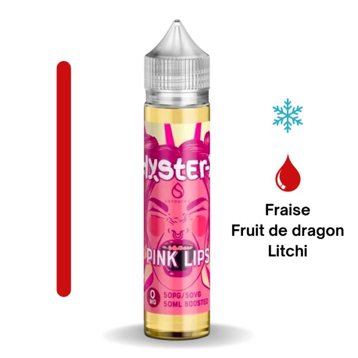 Pink Lips - 50ml - Hyster-X - Savourea