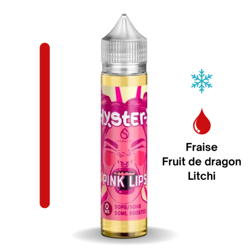 Pink Lips - 50ml - Hyster-X - Savourea