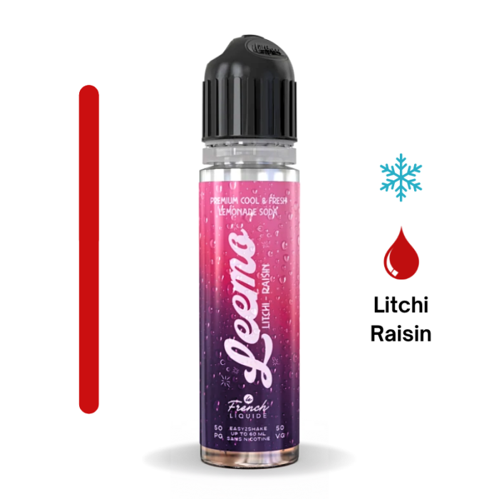 Leemo Litchi Raisin - 60ml - Le French Liquide
