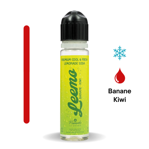 Leemo Banane Kiwi - 60ml - Le French Liquide