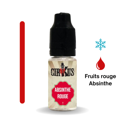 Absinthe Rouge - 10ml - Cirkus - VDLV