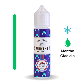 Menthe Glaciale - 50ml - Le Coq qui Vape