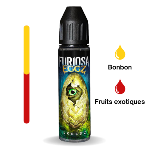 Skeedz - 50ml - Furioza - Eggz