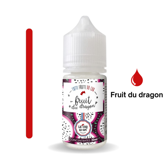Concentré - Fruit du dragon - 30ml - Le Coq Qui Vape