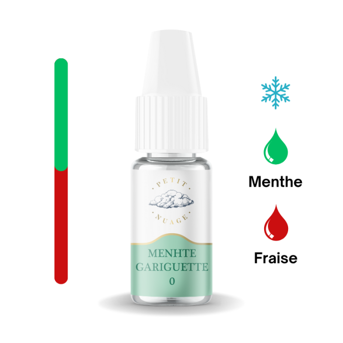 Menthe Gariguette - 10ml - Petit Nuage
