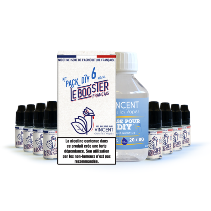 Pack Base - 20PG/80VG - 6mg - 210ML - VDLV
