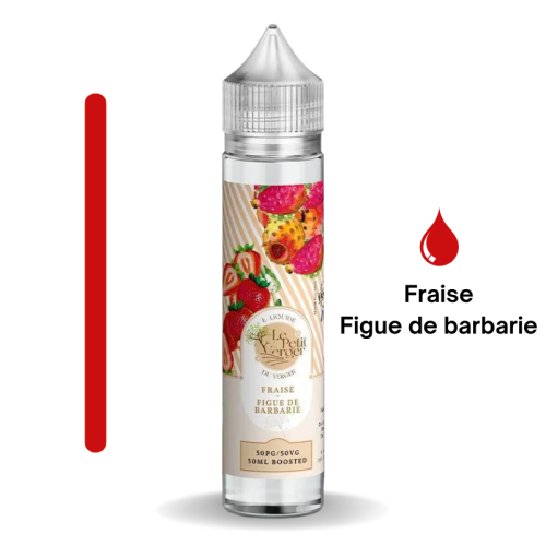 Fraise / Figue de Barbarie - 50ml - Le Petit Verger