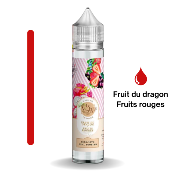 Fruit du dragon / Fruits rouges - 50ml - Le Petit Verger