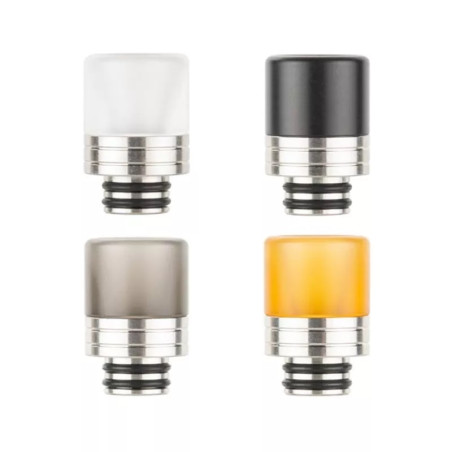 Drip Tip - 510 - AS310 - Acier / Résine