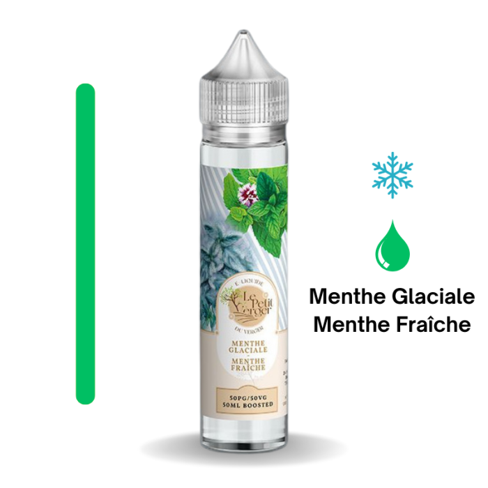 Menthe Glaciale / Menthe Fraîche - 50ml - Le Petit Verger