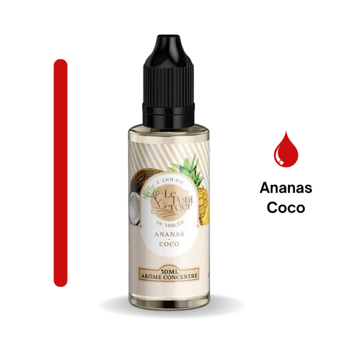 Ananas Coco - Concentré 30ml - Le Petit Verger
