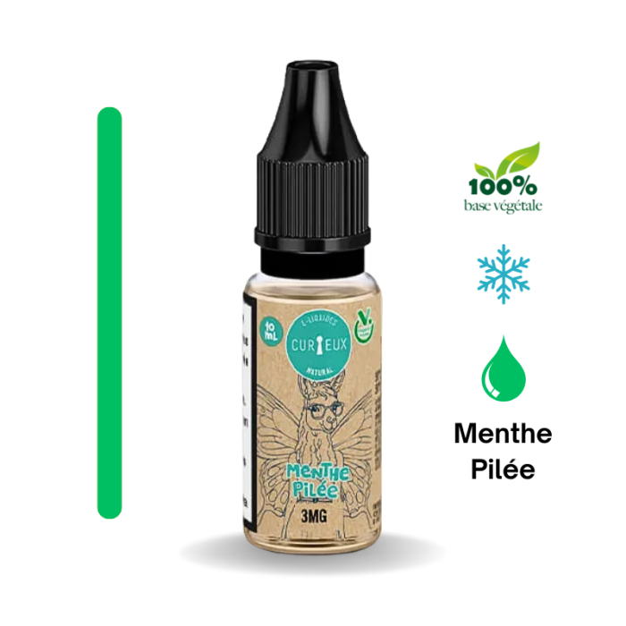 Menthe pilée - 10ml - Curieux