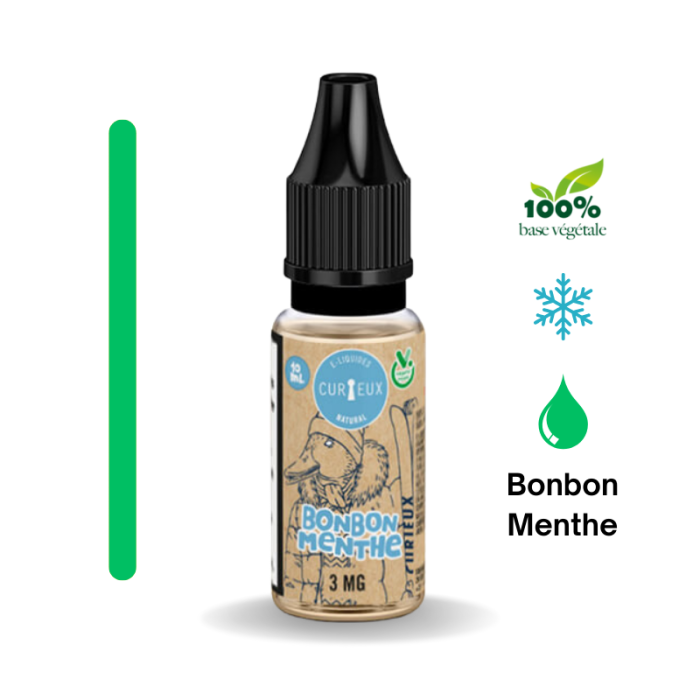 Bonbon Menthe - 10ml - Curieux