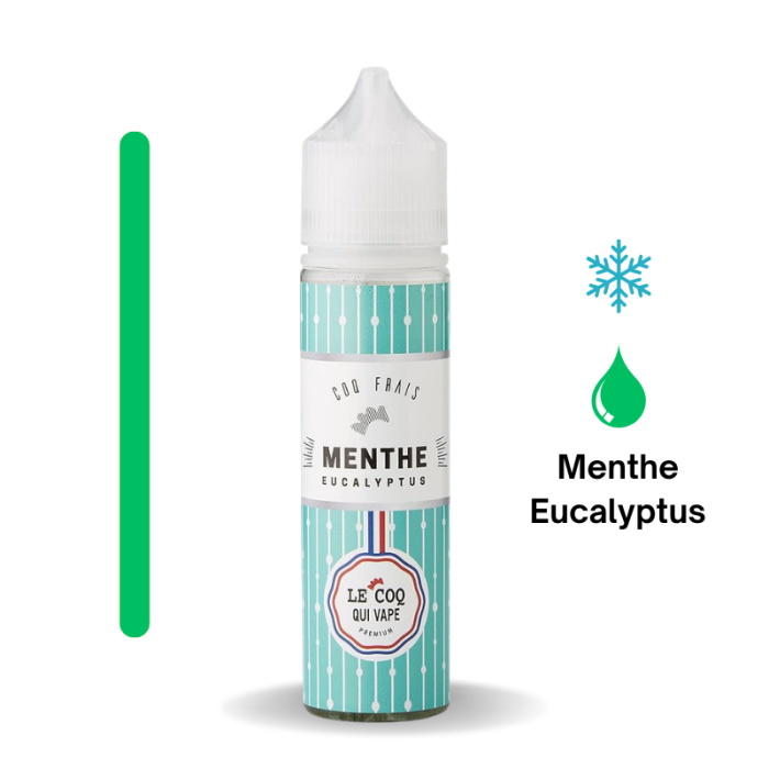 Menthe Eucalyptus - 50ml - Le Coq qui vape