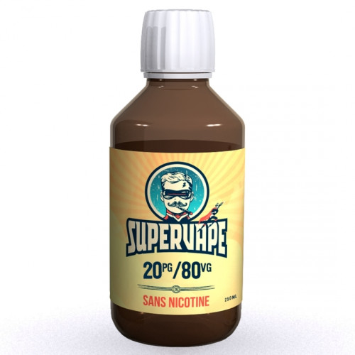 BASE - 20PG/80VG - 250ML - SuperVape