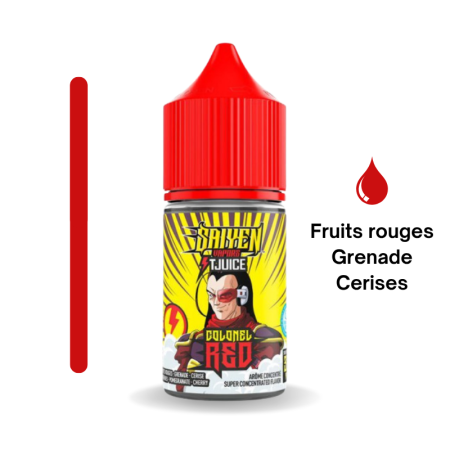 Colonel Red - Concentré 30ml - Saiyen Vapors