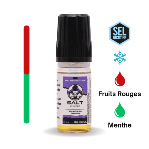 Souffle du dragon - 10ml (salt)  - Salt e.Vapor
