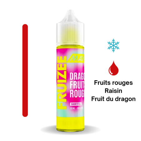 Dragon Fruits Rouges - 50ml - Fruizee Max