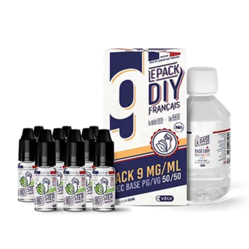 Pack Base - 50PG/50VG - 9mg - 210ML - VDLV